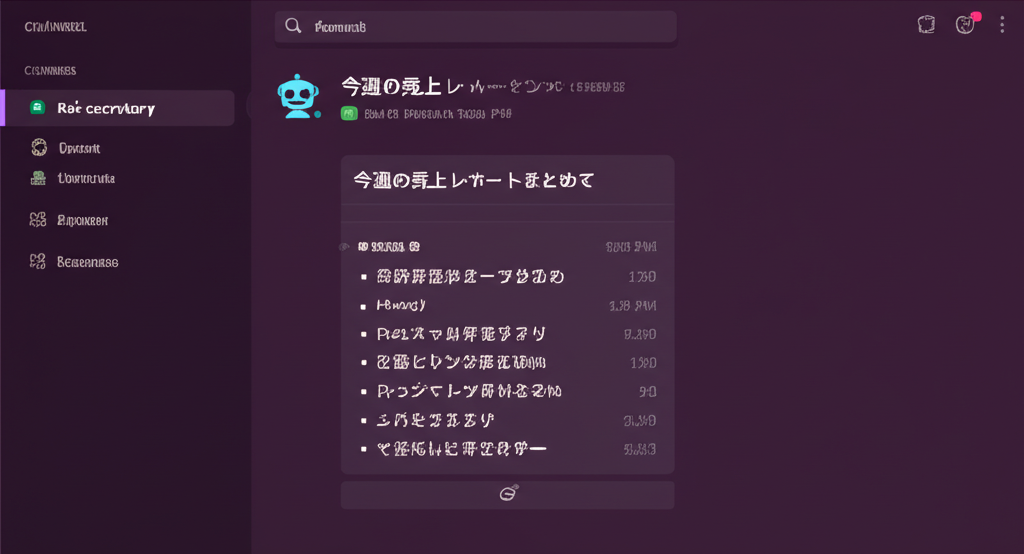 外出先からSlackでAI秘書に指示